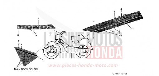 RAYURE/MARQUE (2) PK50MR de 1994